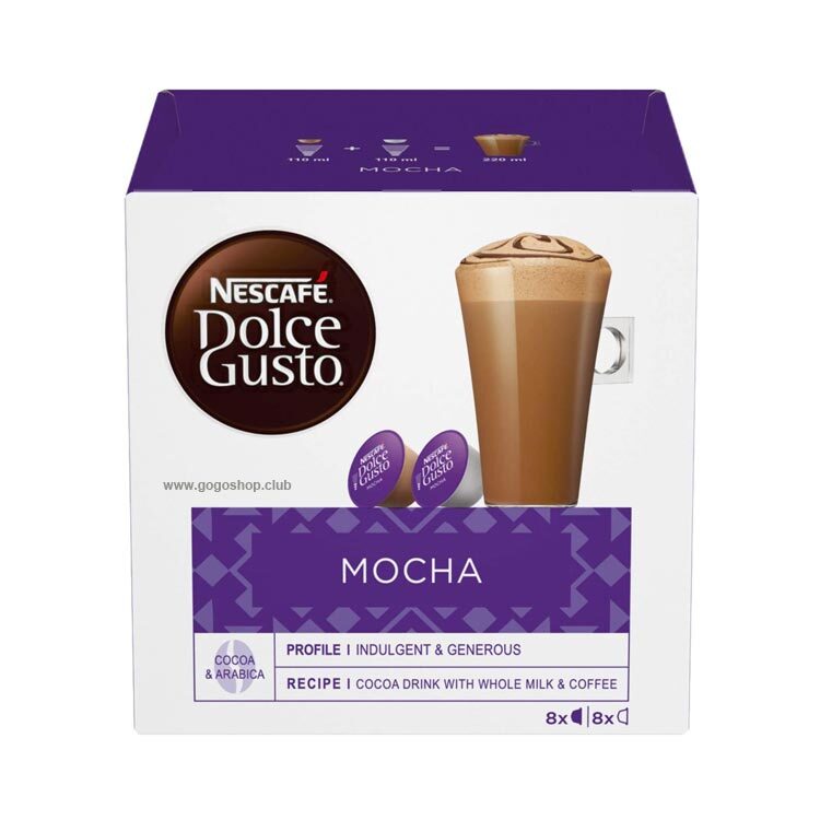 Nescafe Dolce Gusto Mocha 咖啡膠囊 (8 杯裝)