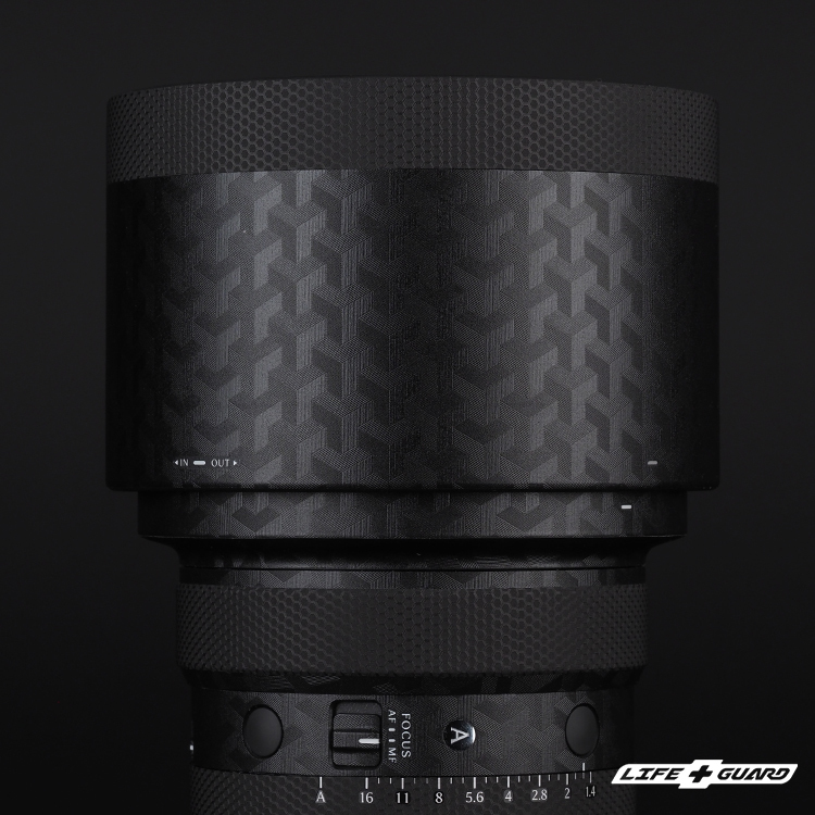 LIFE+GUARD 鏡頭貼膜安裝示意，適用 SIGMA 135mm F1.4 DG ART