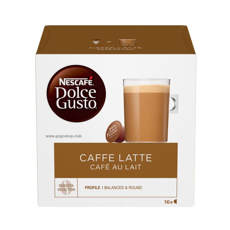 Nescafe Dolce Gusto Cafe au Lait 咖啡膠囊 (16 杯裝)