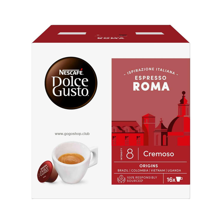 Nescafe Dolce Gusto Roma Vivace 意式咖啡膠囊 (16 杯裝) 中度烘焙