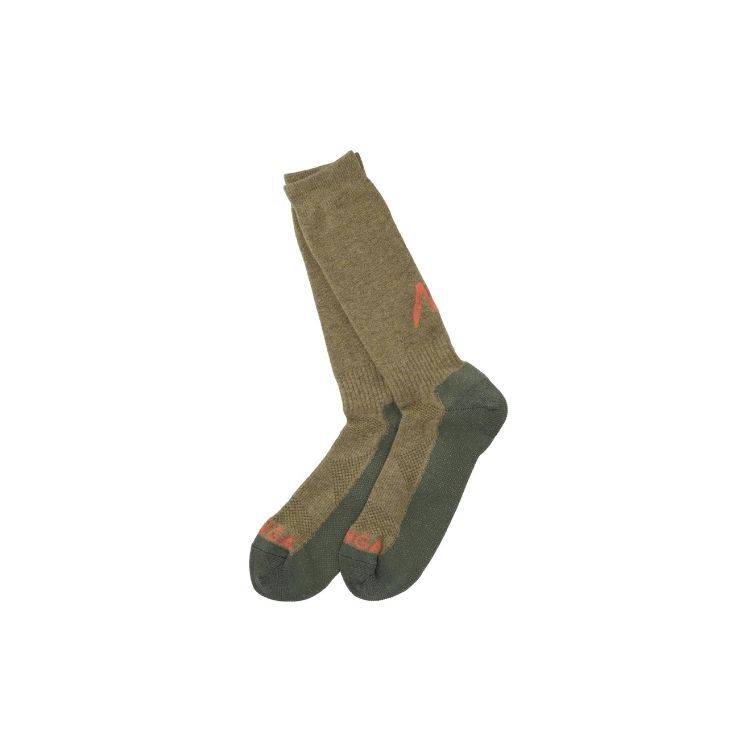 WOOL PILE COMPRESSION CREW SOCKS