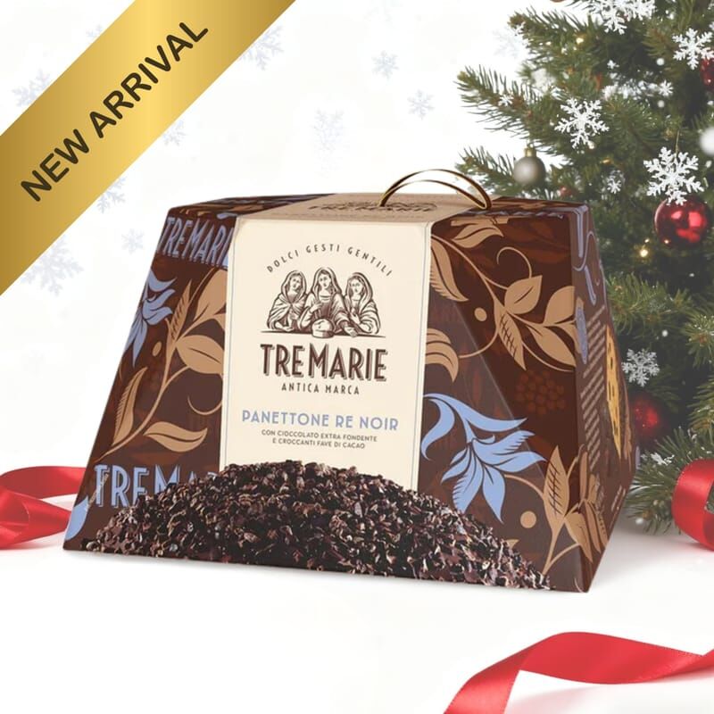 Tre Marie Panettone Extra Dark Chocolate & Cocoa Beans Kernels 900g