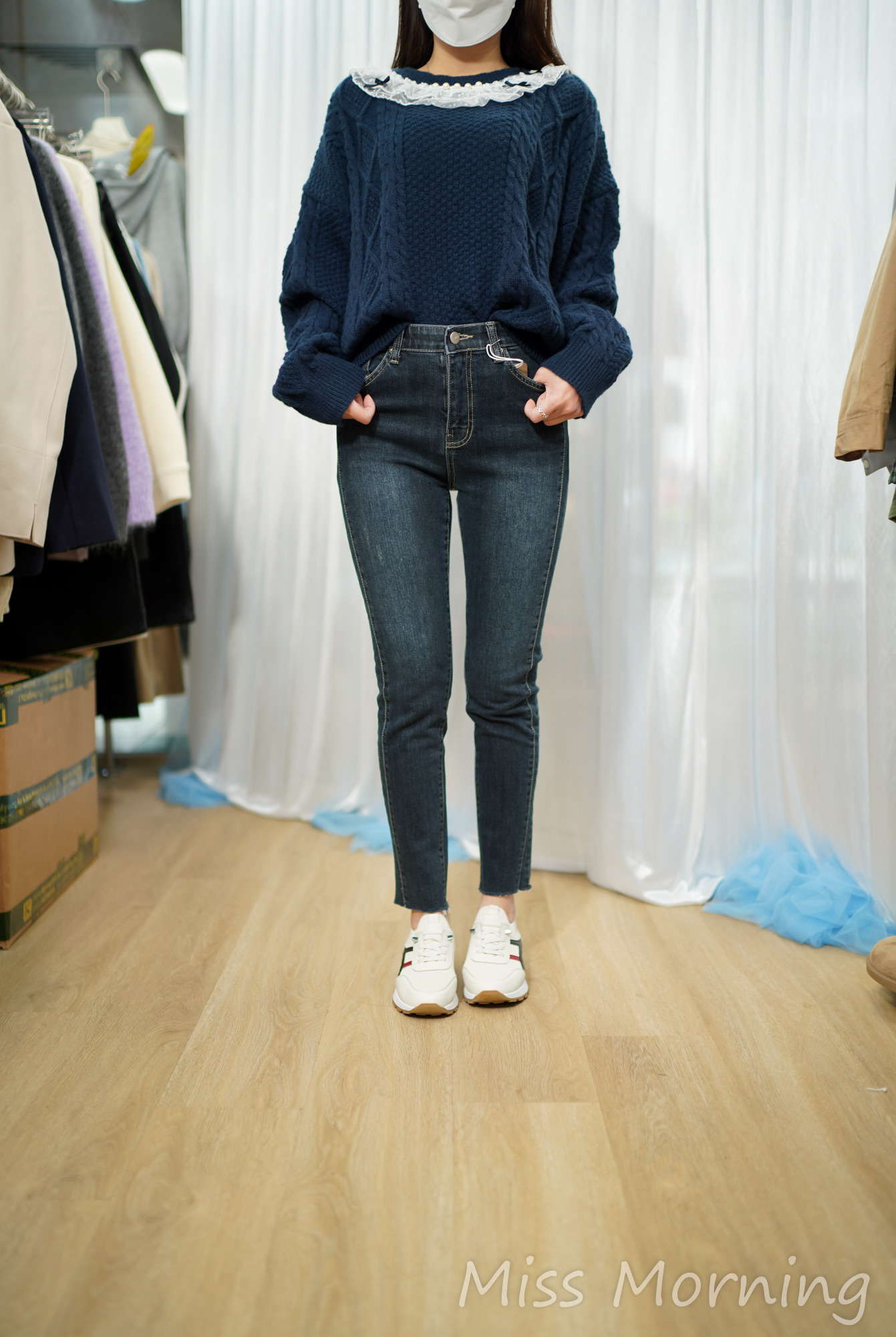 全條彈彈小腿牛(34048)