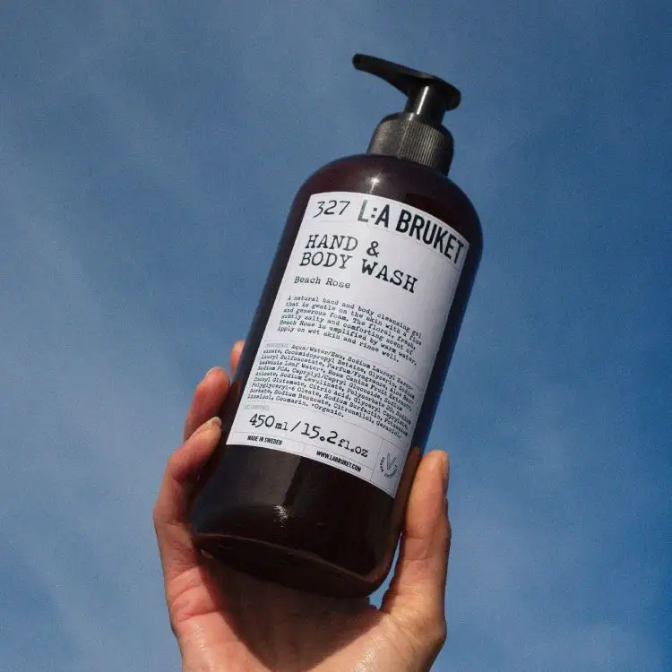瑞典L:A BRUKET 327 潔膚露-海鹽玫瑰