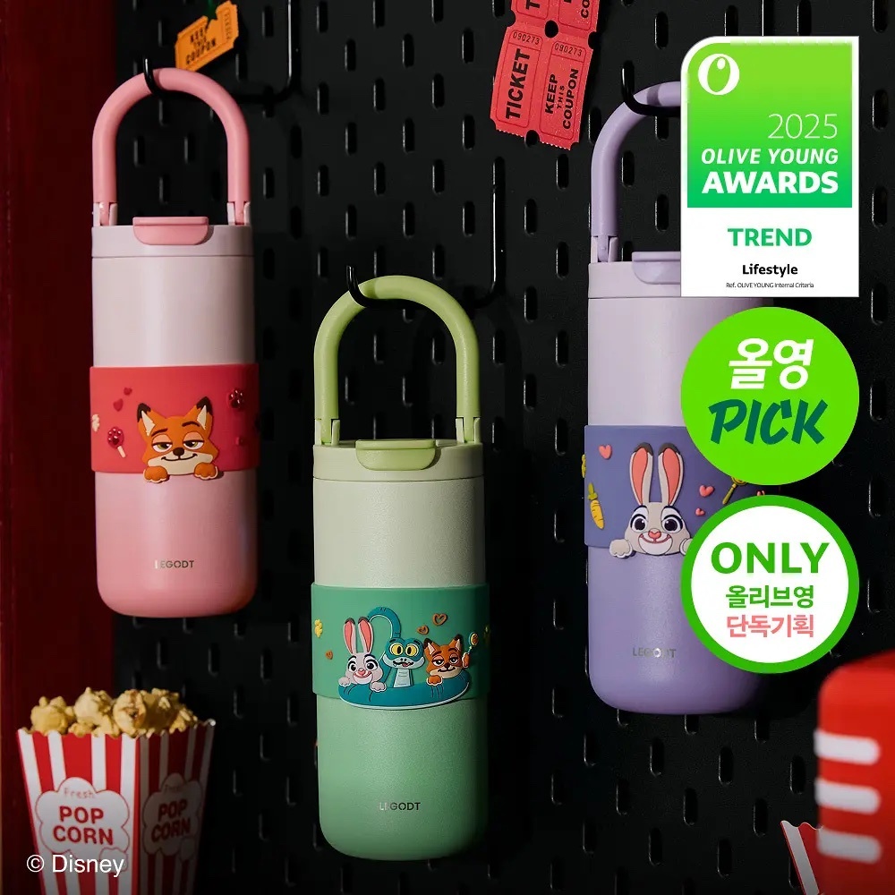 《Olive young連線》LEGODT x zootopia loop tumbler 400ml