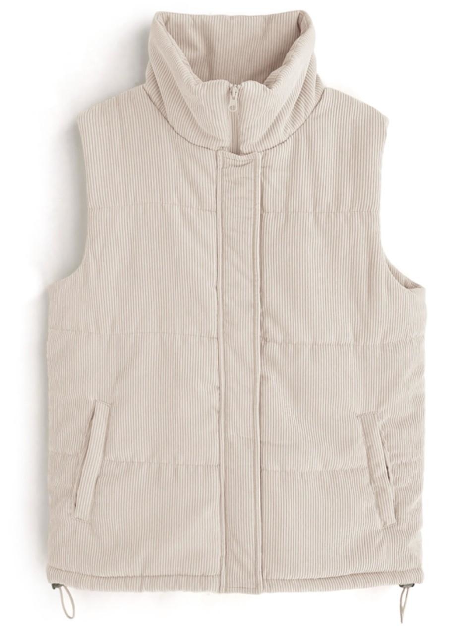 日本GRL 🇯🇵 燈芯絨羽絨背心 三色