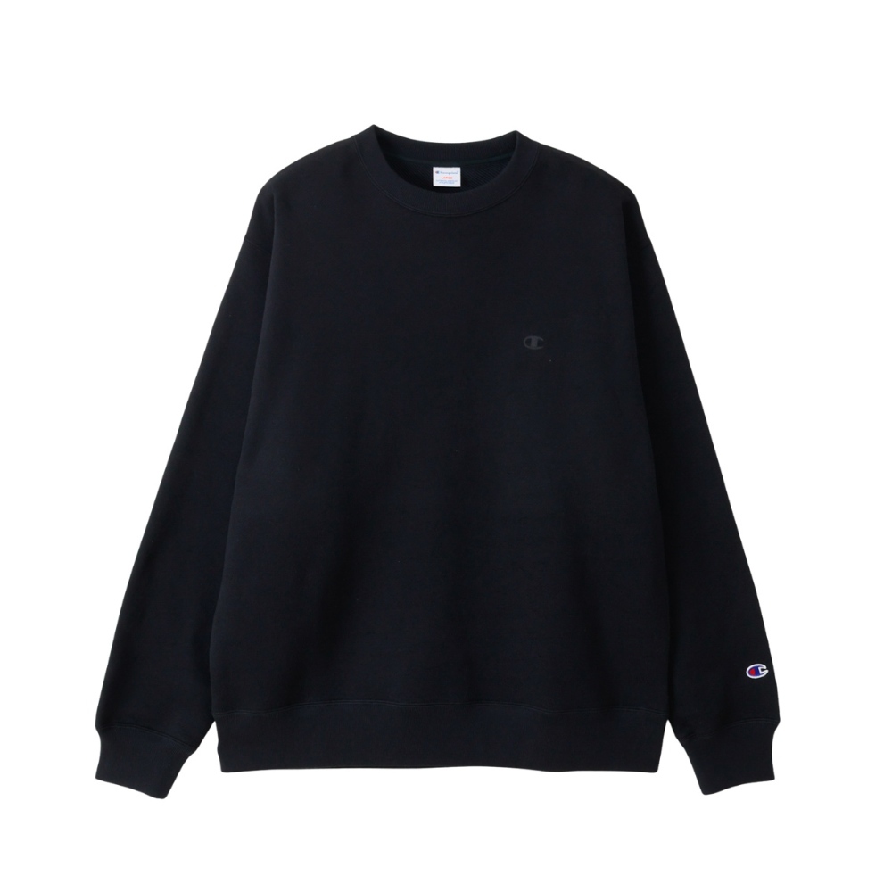 男款- CASUAL 寬版印花衛衣 -黑色（C3-C002-090）