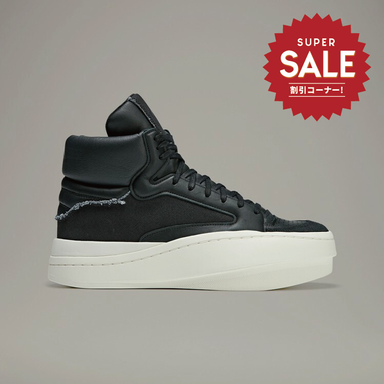 【 Y-3 CENTENNIAL HIGH 頂級鞋款 - 黑 】