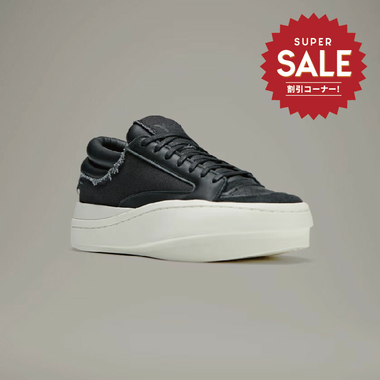 【  Y-3 CENTENNIAL LO 頂級厚底休閒鞋款 - 黑 】