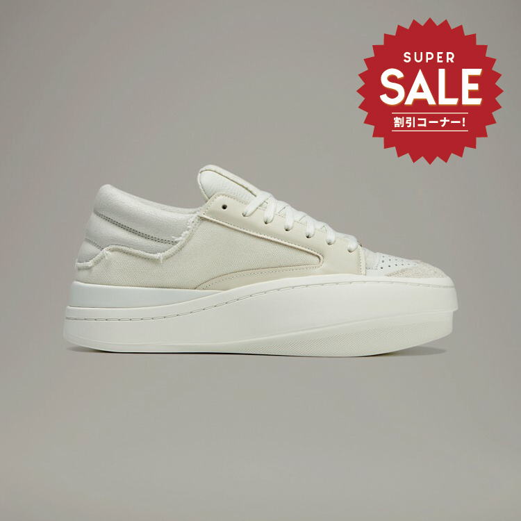 【  Y-3 CENTENNIAL LO 頂級厚底休閒鞋款 - 奶油白 】