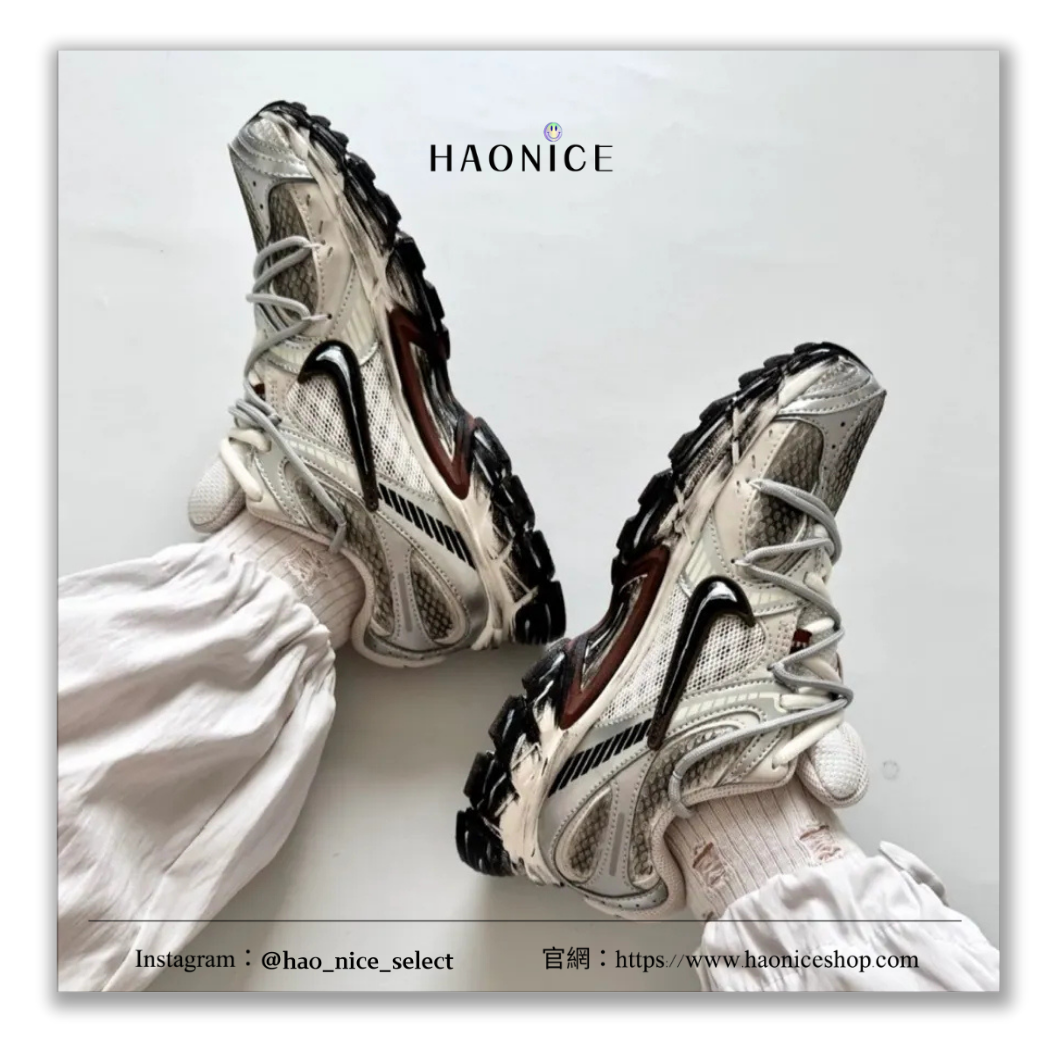 【HAO NICE】100%正品 惡作劇訂製款🔥 NIKE V5 RNR 美國潮牌🇺🇸復古手繪塗鴉荒礫行者休閒跑鞋 球鞋