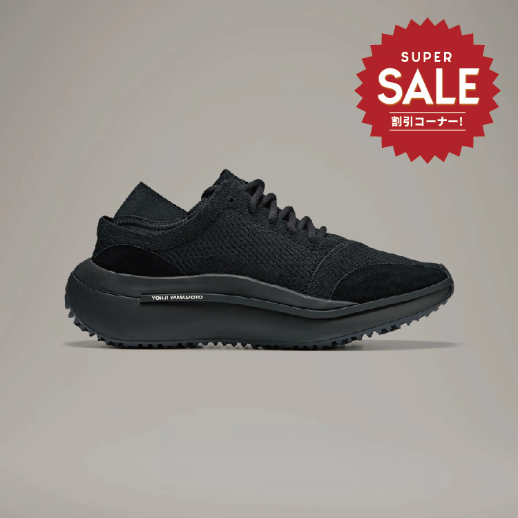 【 Y-3 QISAN KNIT 頂級鞋款 - 黑魂 】