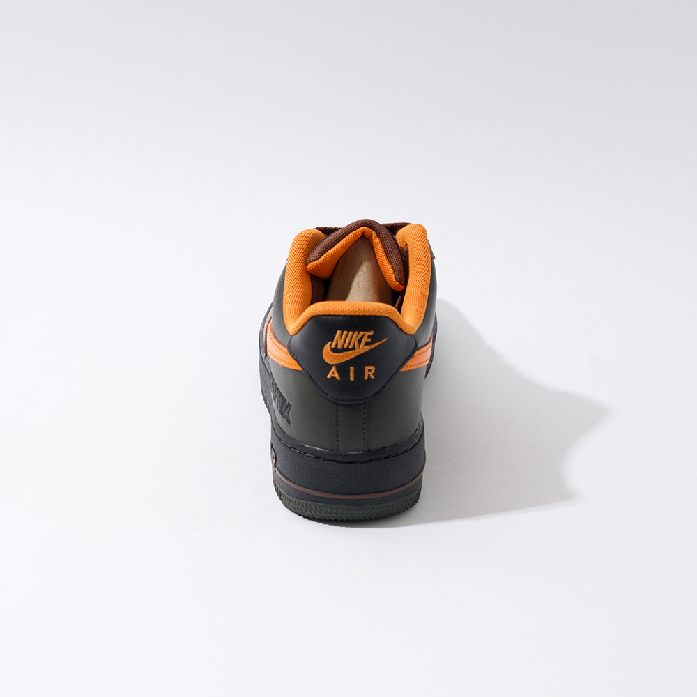 Nike Air Force 1 GTX 男鞋 棕橘色 防潑水 復古 皮革 經典 運動 休閒鞋 CK2630-201