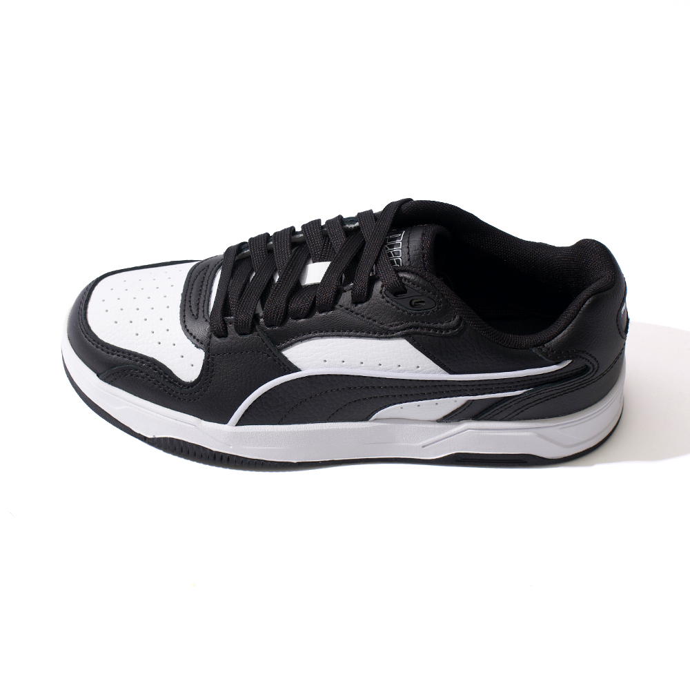 Puma RBD Break Low 男鞋 女鞋 黑白色 皮革 板鞋 休閒鞋 40258605
