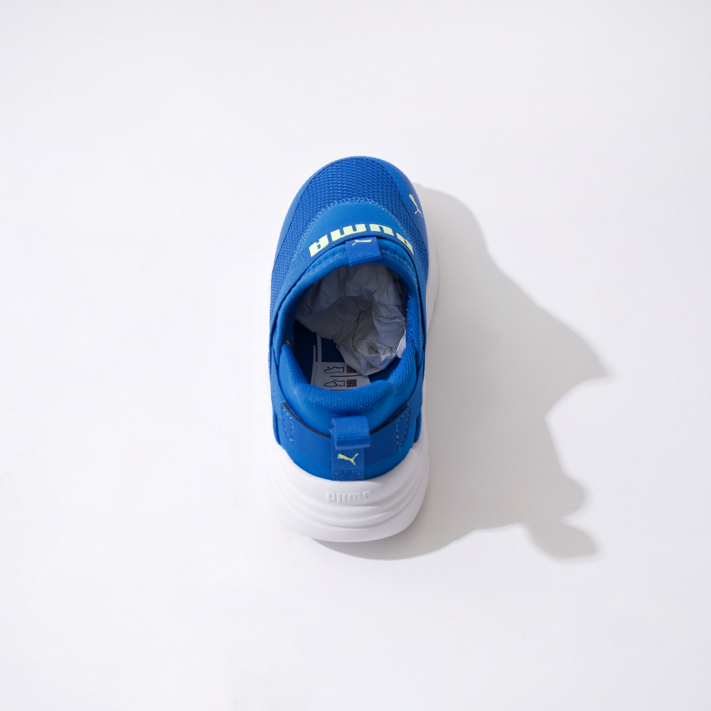 Puma Soft Wired 2 SLIPTECH 小童 童鞋 藍色 套腳式 學步鞋 運動 休閒鞋 40371202