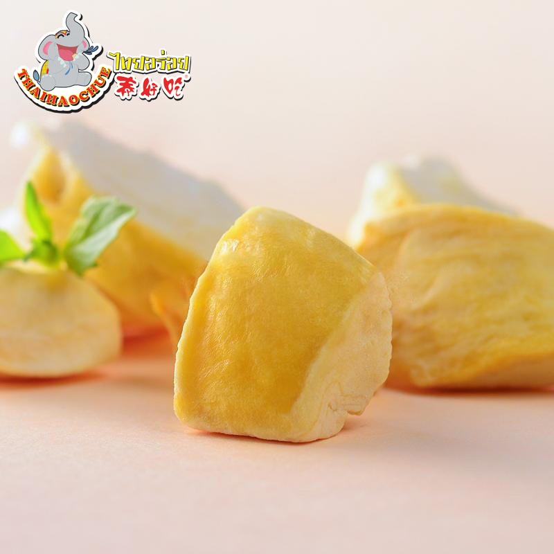 泰國 泰好吃 金枕頭榴槤乾 280g｜真空冷凍乾燥榴槤片