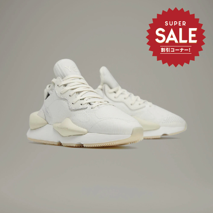 【 Y-3 KAIWA 頂級鞋款 - 皮革白 】