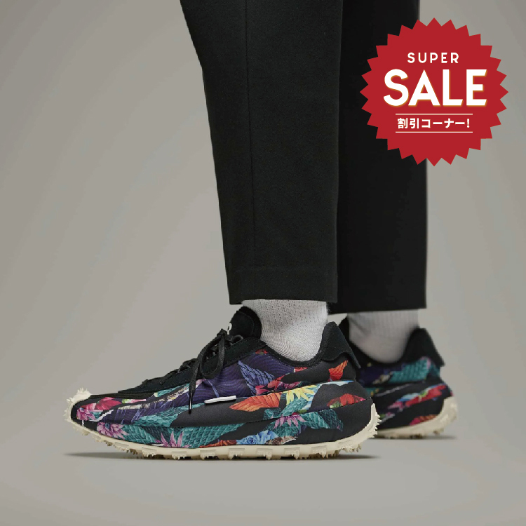 【 Y-3 MAKURA 頂級鞋款 - 黑花 】