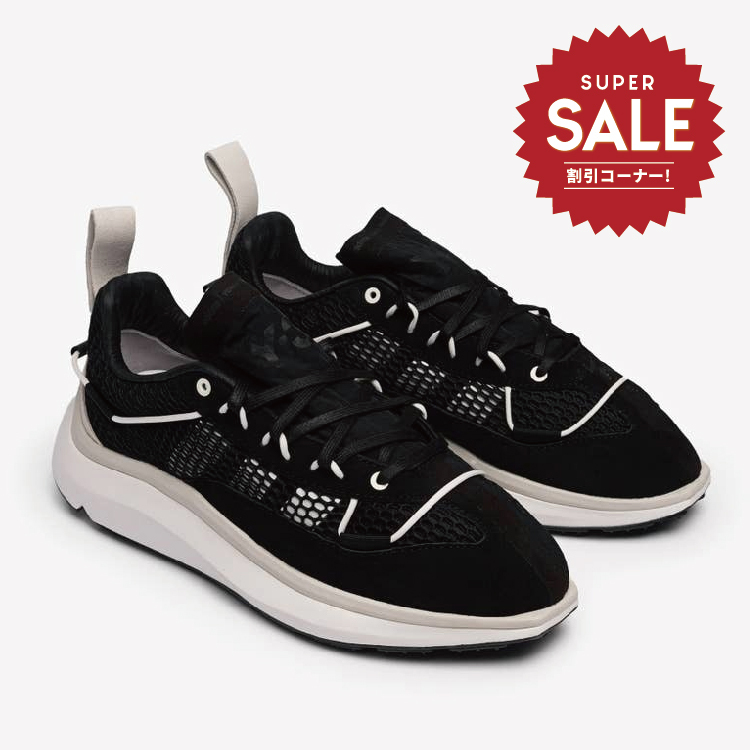 【 Y-3 SHIKU RUN 頂級鞋款 - 黑白 】