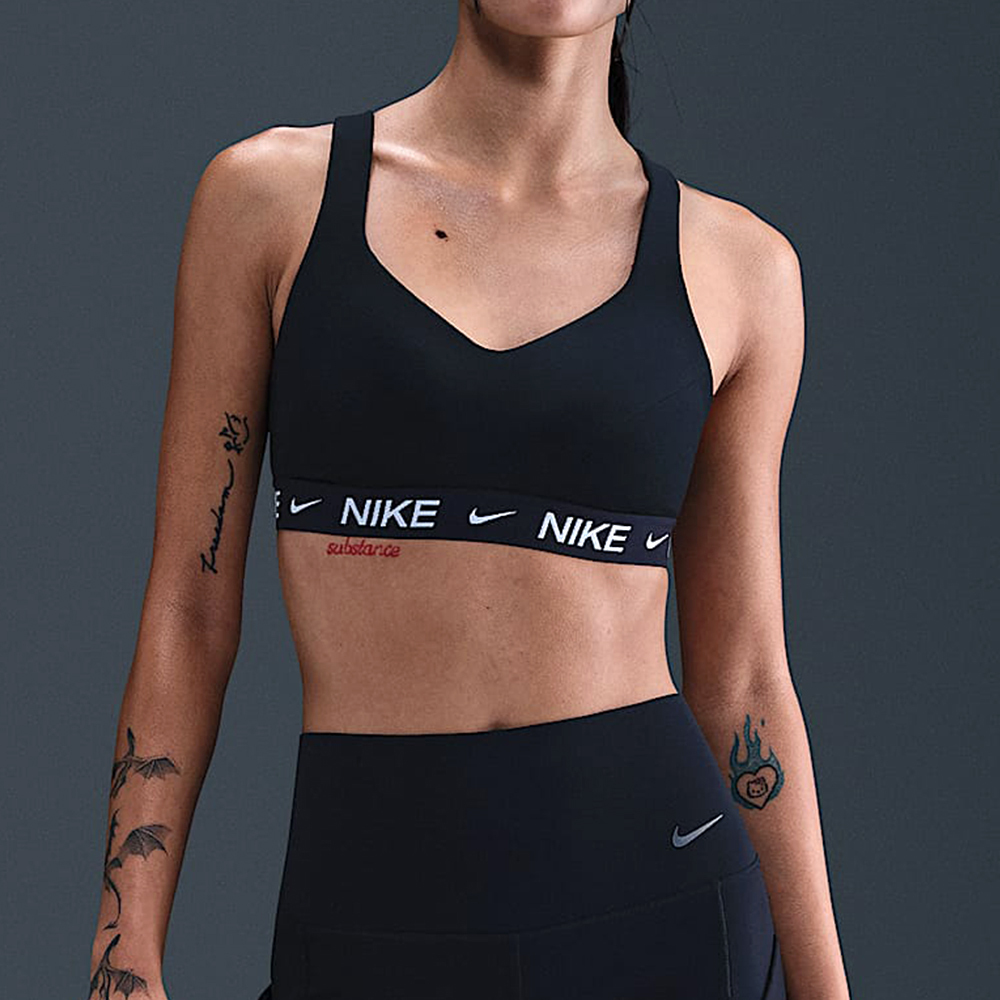 Nike Indy LGT SPT Bra 女款 灰黑色 輕度支撐 瑜珈 運動 內衣 FD1069-011