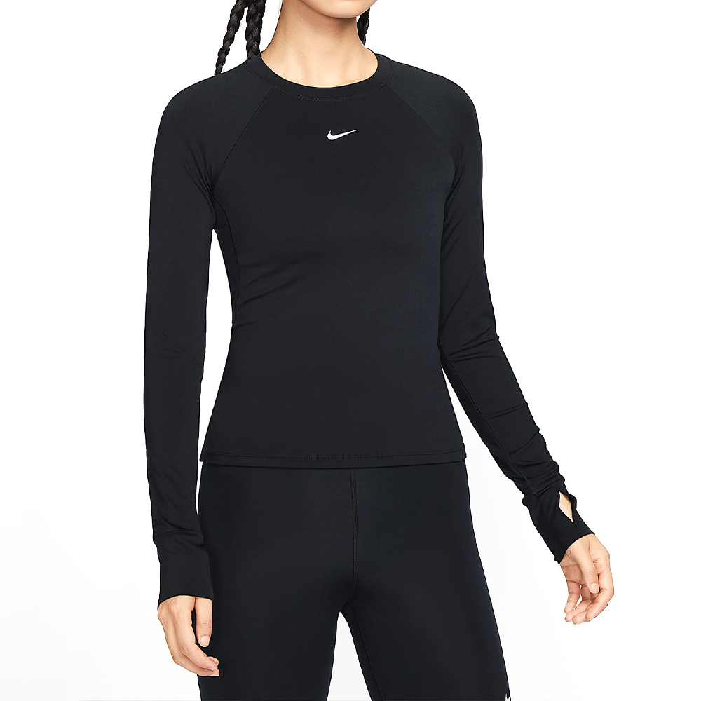 Nike Pro Df Ls Baselayer 女款 黑色 緊身 吸濕 排汗 運動 訓練 長袖 FV7846-010