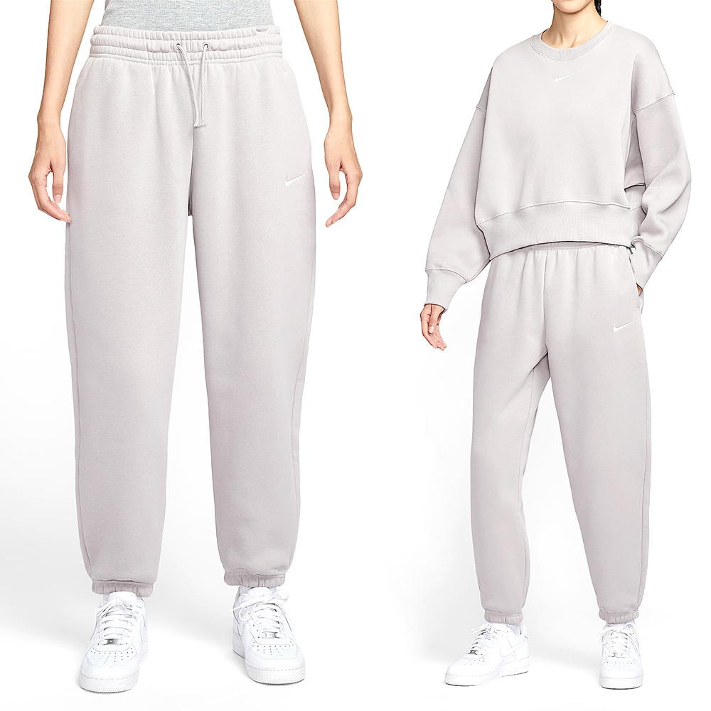 Nike Phnx Flc Hr Os Pant 2 女款 灰色 刷毛 棉褲 運動 休閒 長褲 FZ5997-009