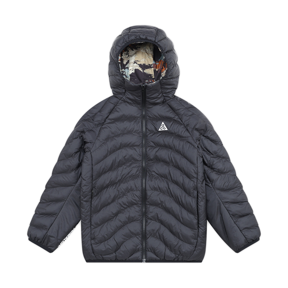 Nike Acg Tfadv Lava Roam Jkt 大童 童裝 黑色 保暖 連帽 外套 HQ9648-010