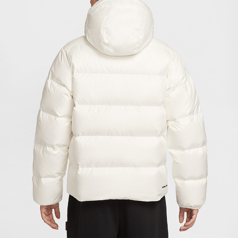 Nike Windrunner Stmnt Dwn 男款 白色 寬鬆 保暖 羽絨 連帽 外套 HQ7791-133