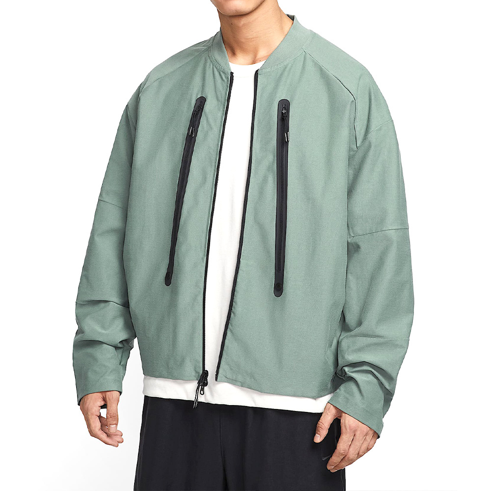 Nike Tech Shori Bomber 男款 綠色 立領 寬鬆 夾克 外套 HV0952-364