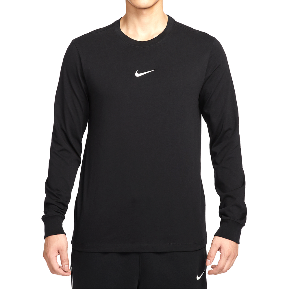Nike Tee Ls Starting 5 男款 黑色 印花 運動 休閒 長袖 HV1771-010