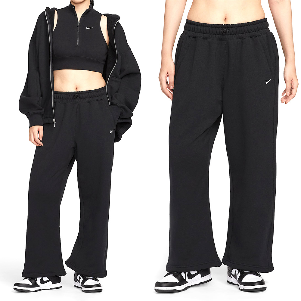 Nike Street Oh Flc Pant 女款 黑色 寬鬆 運動 休閒 長褲 HV1948-010