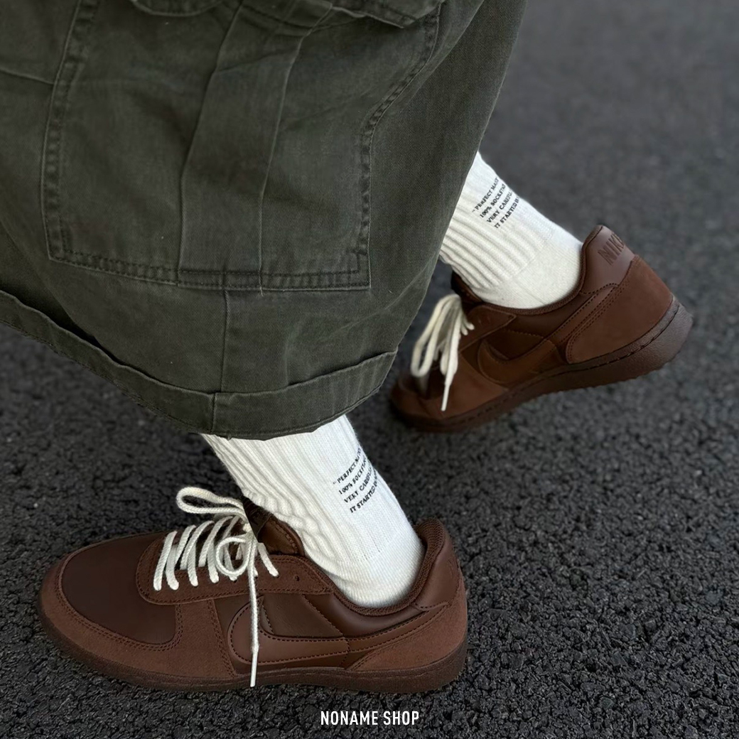 NIKE FIELD GENERAL 復古 德訓鞋 麂皮 美拉德棕 (男款)