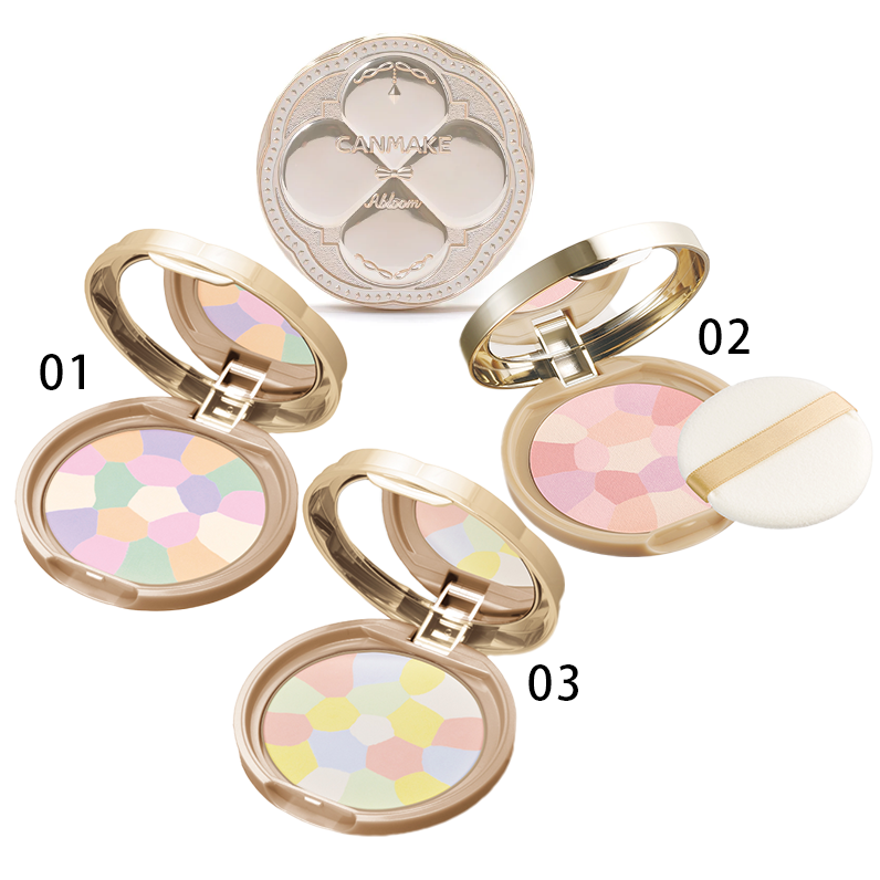 Marshmallow Finish Powder ~Abloom~ 透亮美肌蜜粉餅潤色版 系列