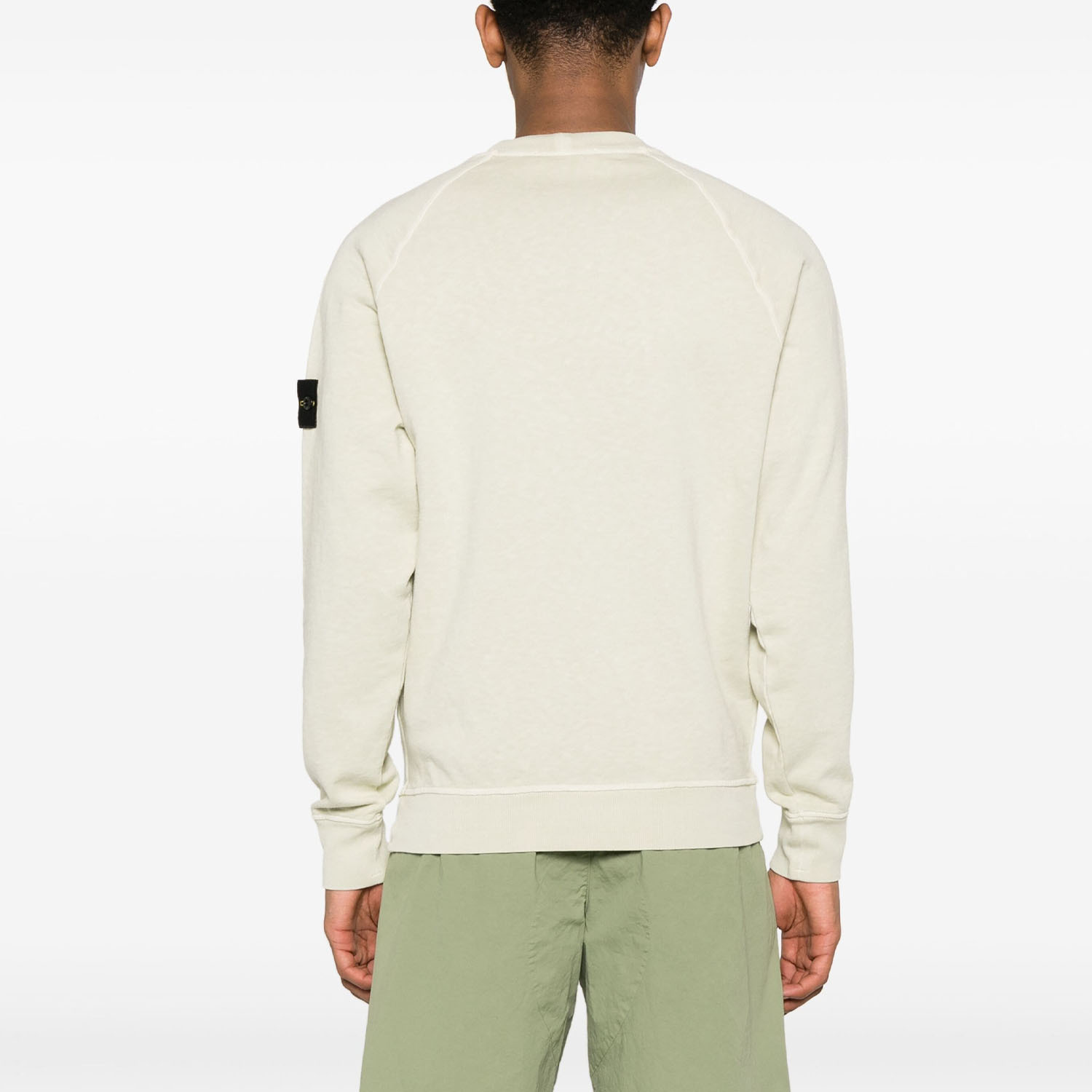 STONE ISLAND Sweatshirt with Hood | Compass Patch Embroidered Hoodie 801566060 V0151