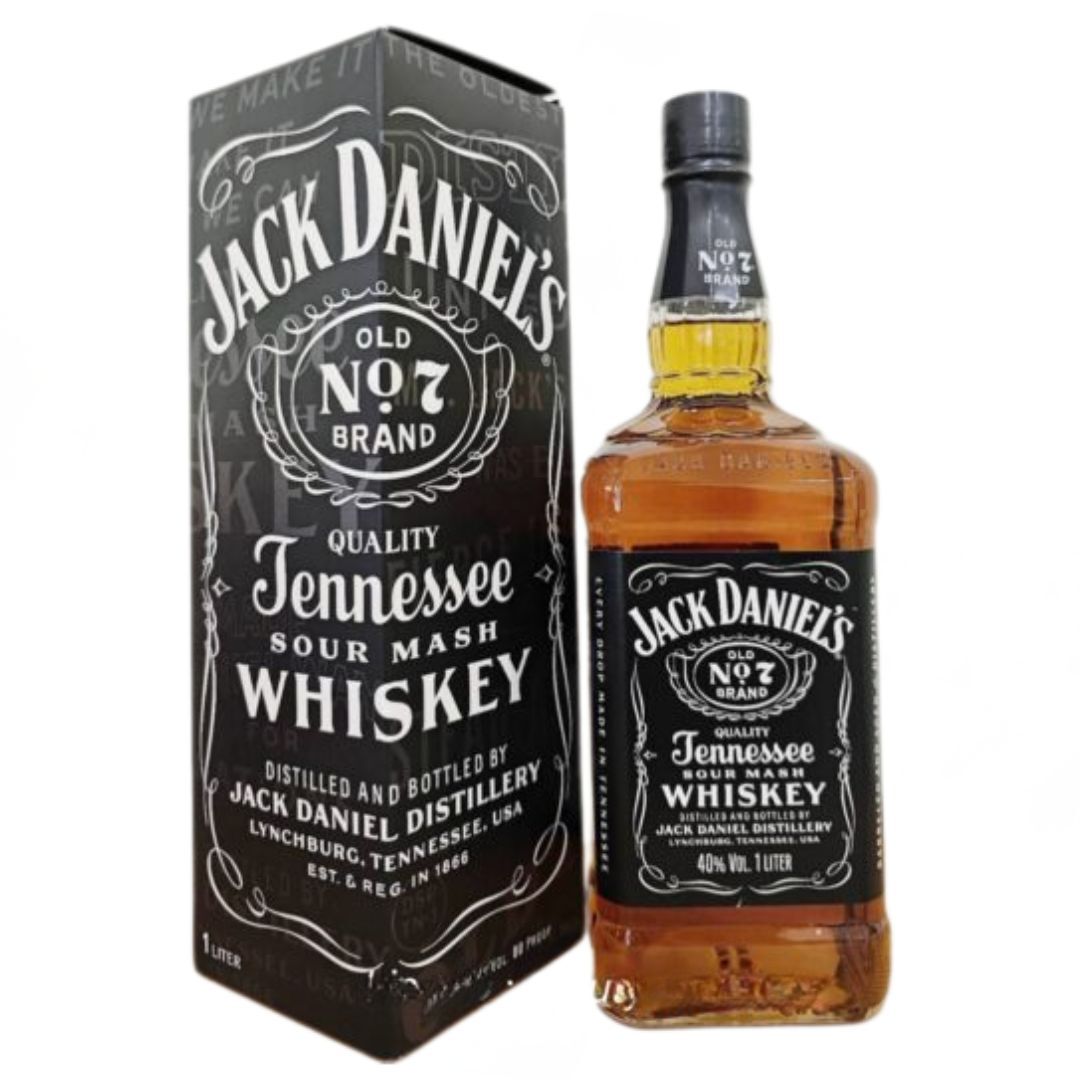 Jack Daniel Old No.7 1000mL with Giftbox