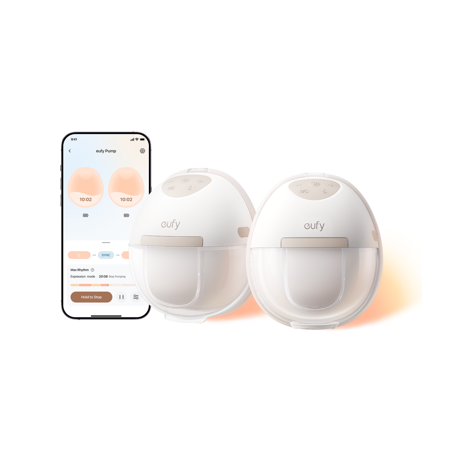 eufy Breast Pump E20 溫熱免提式吸奶器 T6060P21 香港行貨