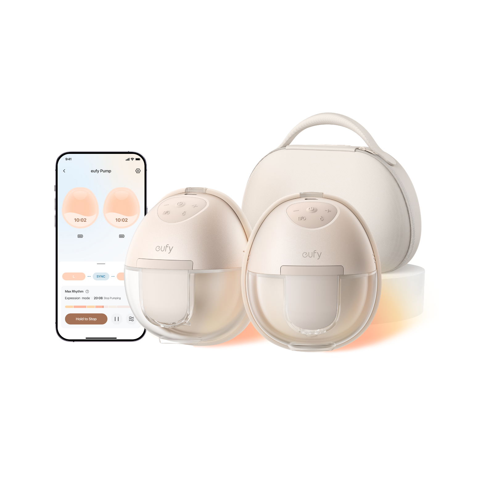 eufy Breast Pump S1 Pro 溫熱免提式吸奶器 T8D04621 香港行貨