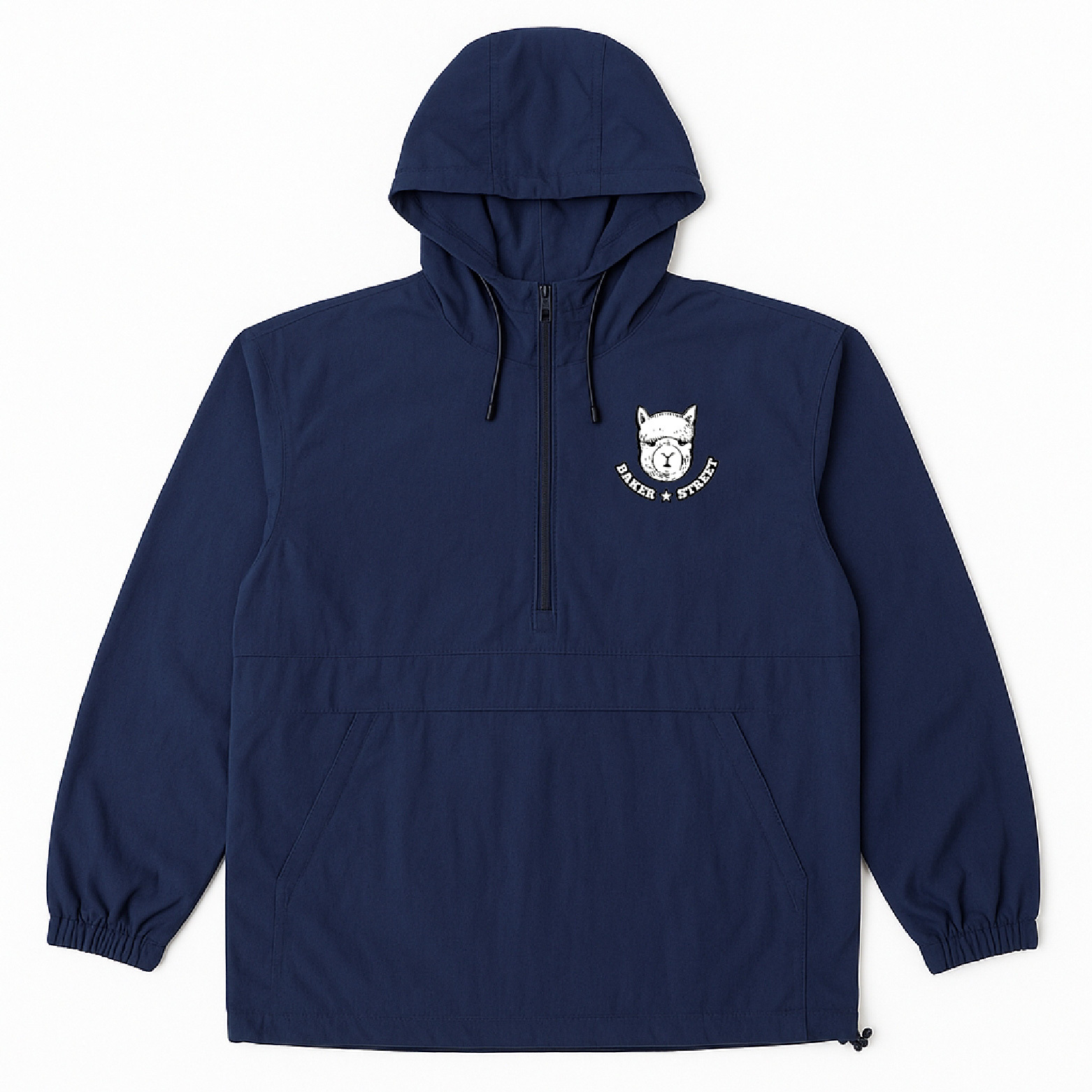 BKSTalpaca 羊駝星星防風帽T