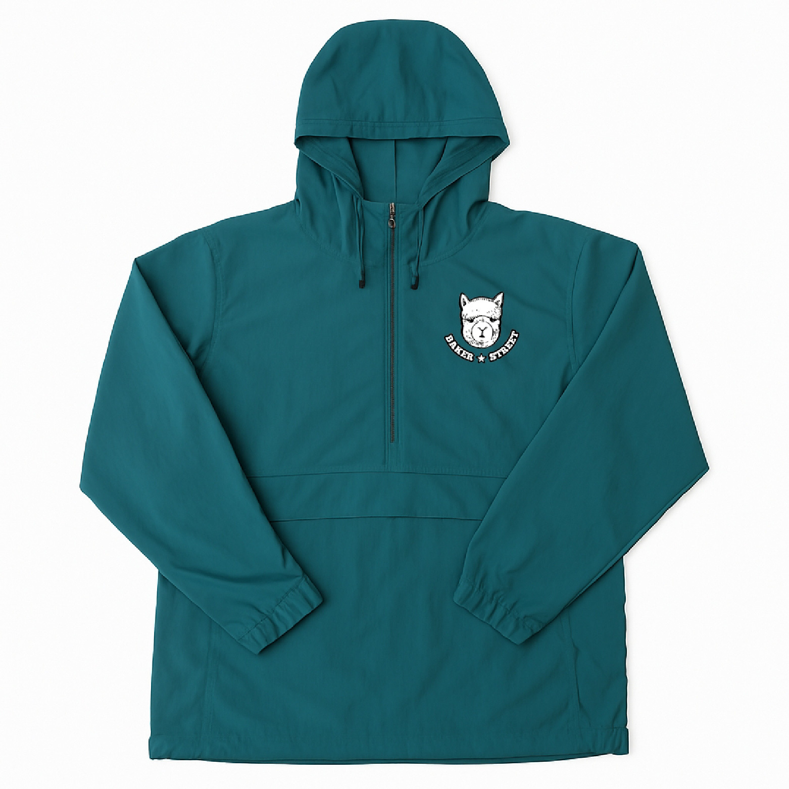 BKSTalpaca 羊駝星星防風帽T