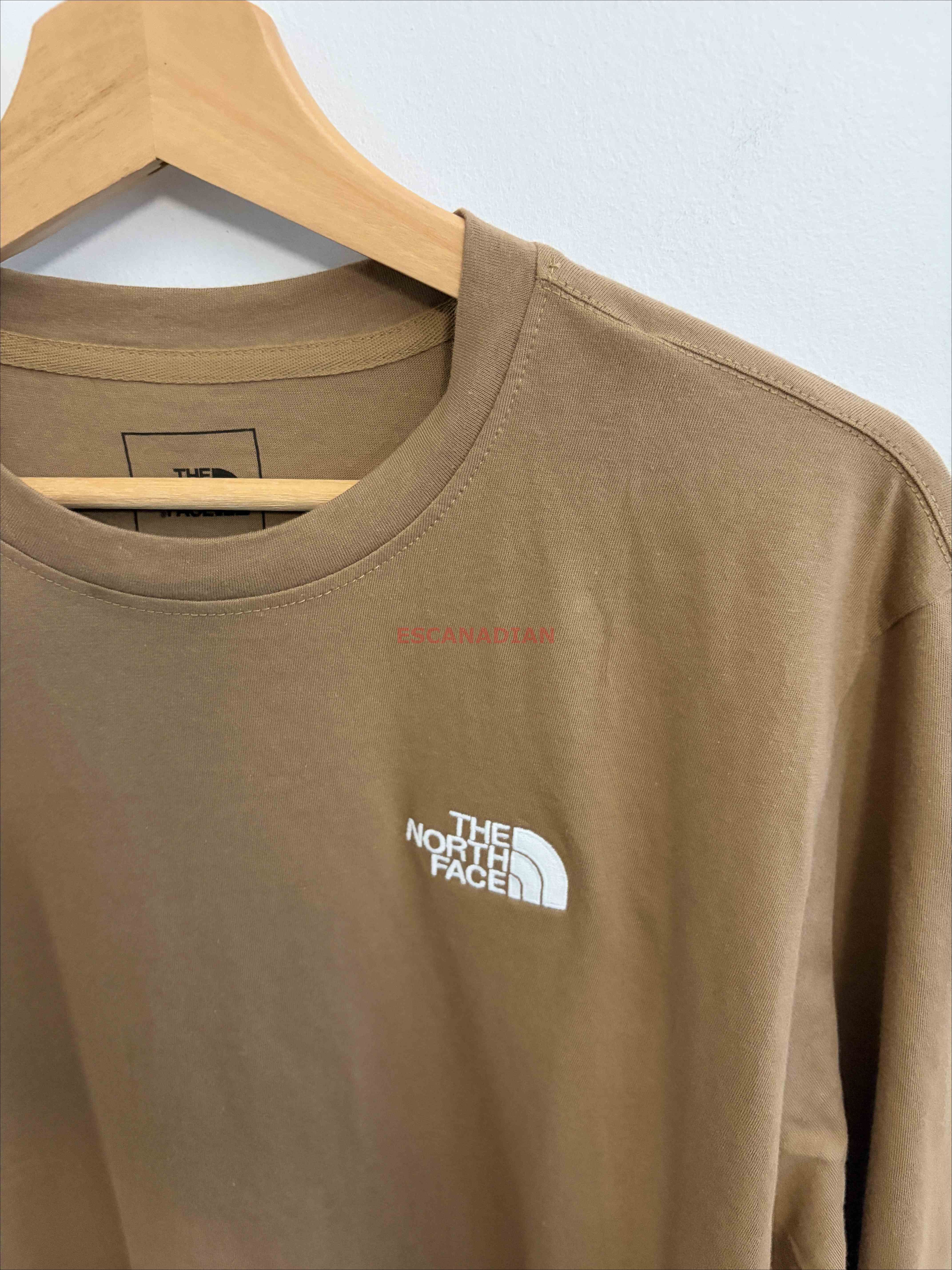 THE NORTH FACE 男大人 經典刺繡小標 長TEE