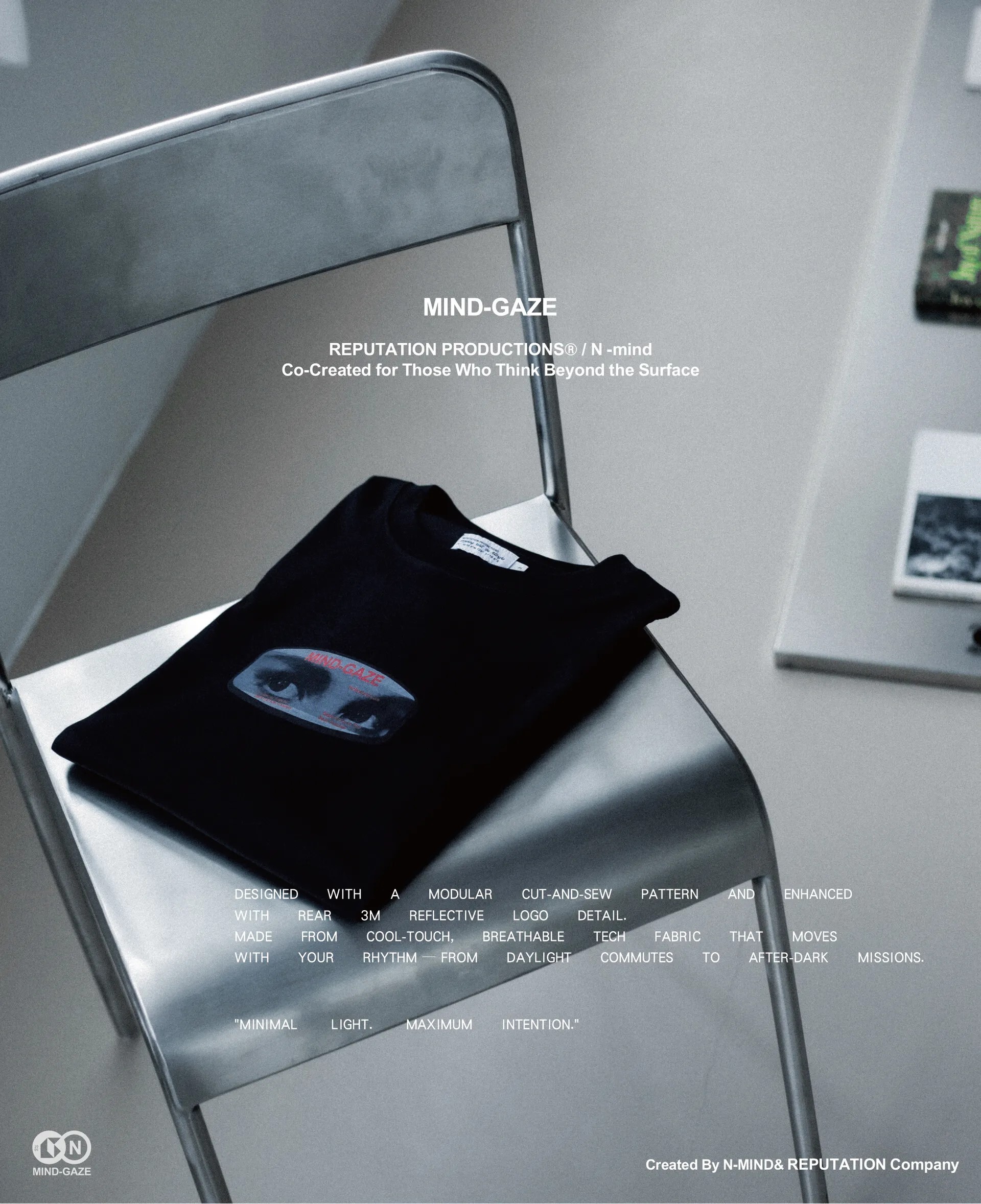 NMIND x MIND-GAZE - THE GAZE TEE