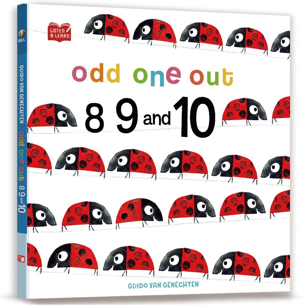 【Listen & Learn Series】Odd One Out.8,9and 10 學著聽英語故事：數一數，是誰不一樣？(附音檔QRcode美籍教師朗讀MP3)
