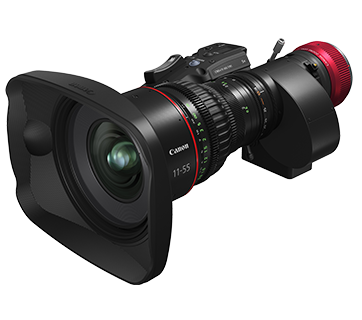 Canon 佳能 CN5 x 11 IAS T（RF/PL）11-55mm T2.95-3.9 電影攝影機鏡頭