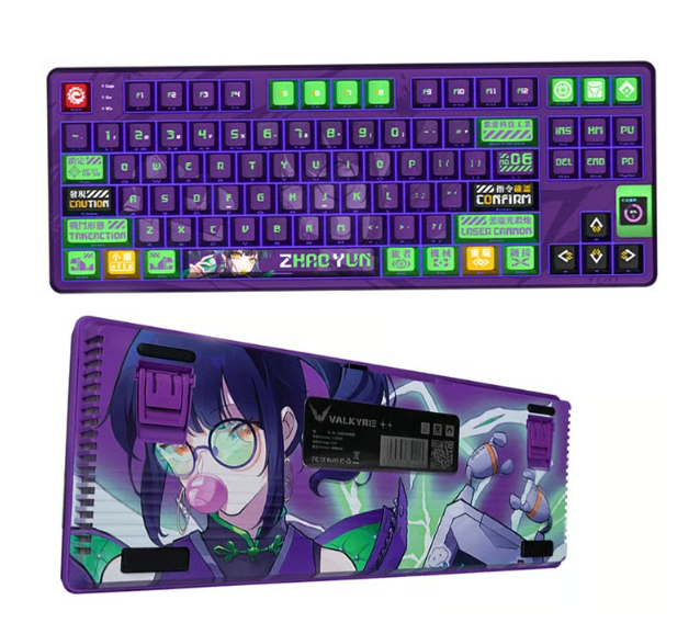 Valkyrie VK87 三模無線熱拔插機械鍵盤 -趙芸
