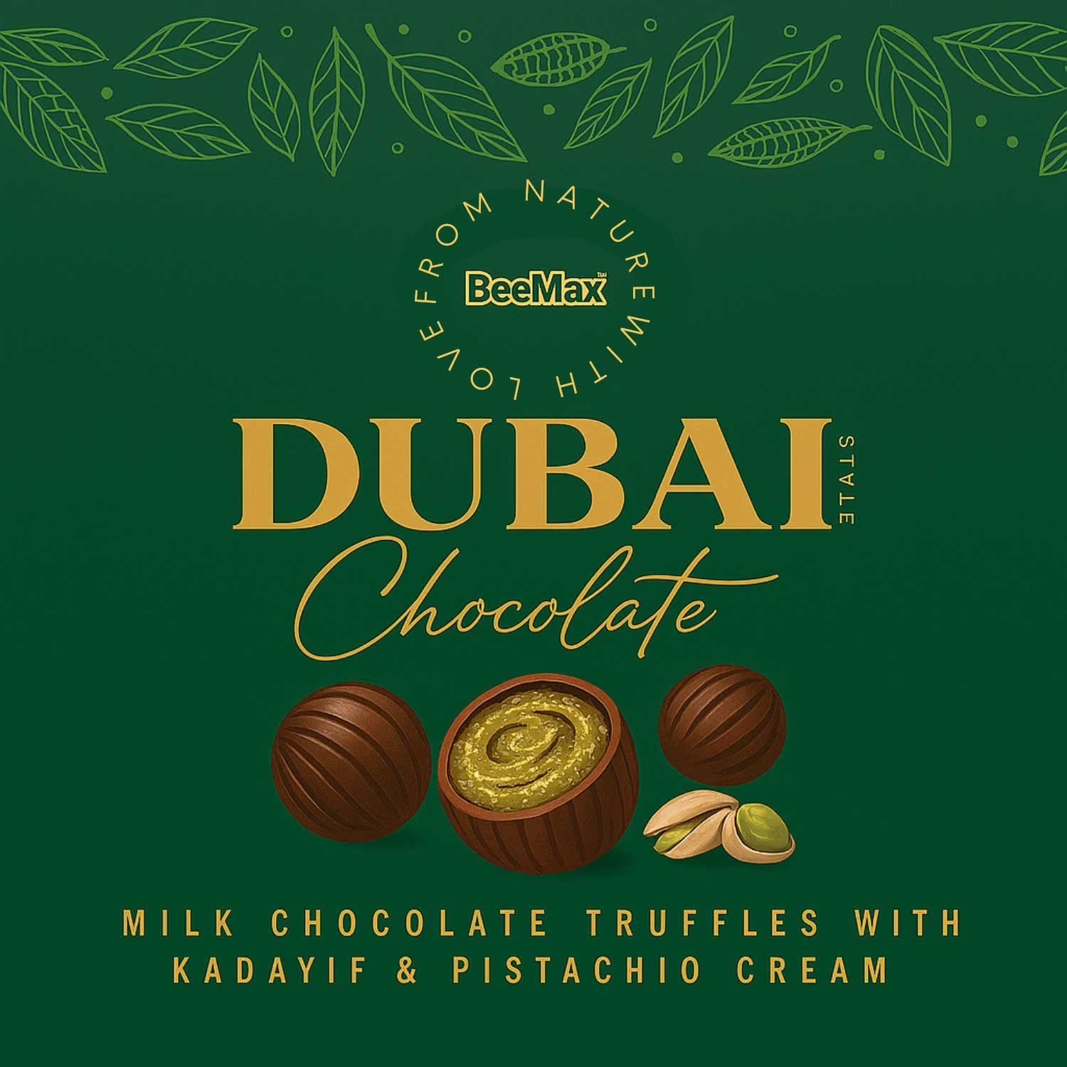 【預購】BeeMax K120203 松露牛奶朱古力 354g