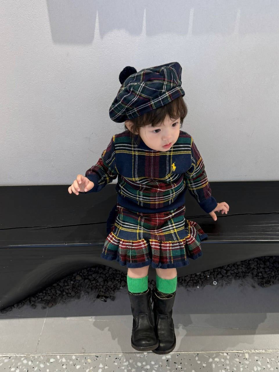 🐎𝐏𝐨𝐥𝐨 𝐑𝐚𝐥𝐩𝐡 𝐋𝐚𝐮𝐫𝐞𝐧 復古風格仔長袖針織套裝 第4團