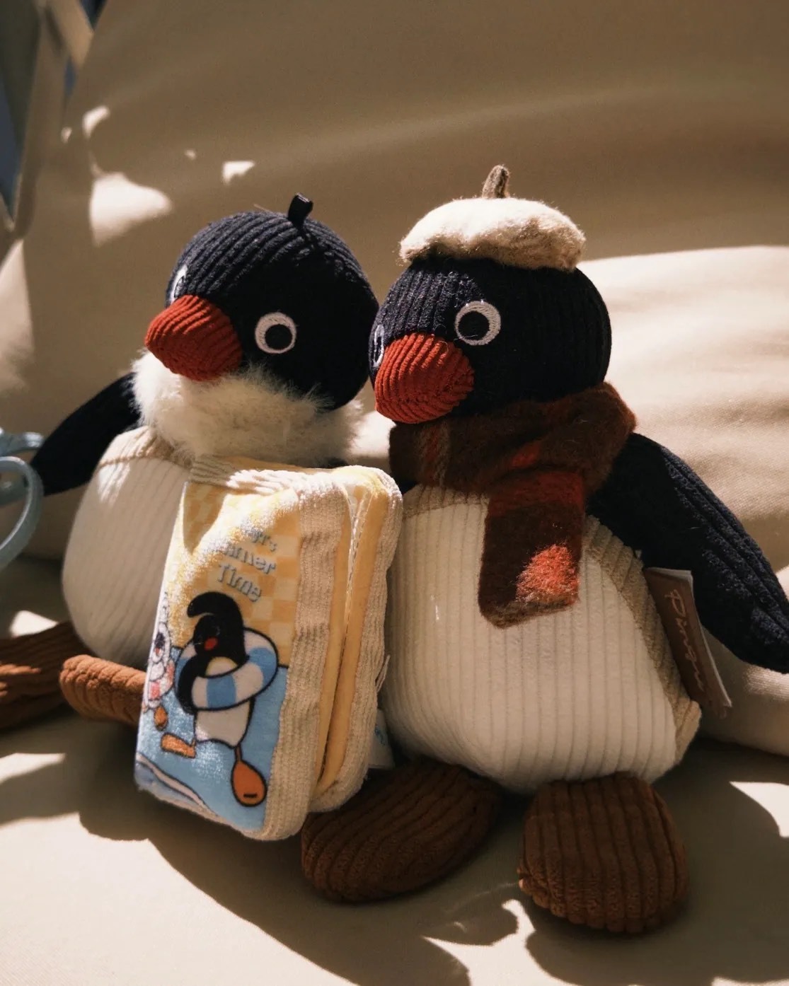 PINGU 企鵝家族 燈芯絨 吊飾 四款