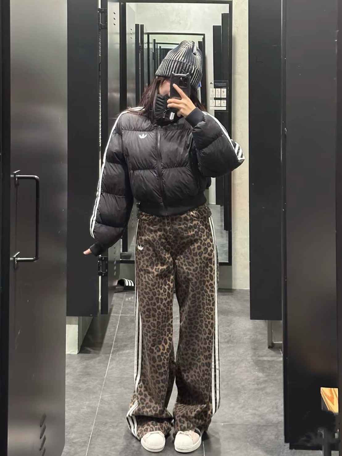 ADIDAS ORIGINALS ADICOLOR 短版 麵包 羽絨 外套