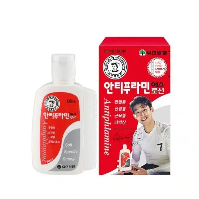 韓國 Antiphlamine S - 滾輪酸痛按摩乳液 100ml ｜暴走酸痛腳 救星