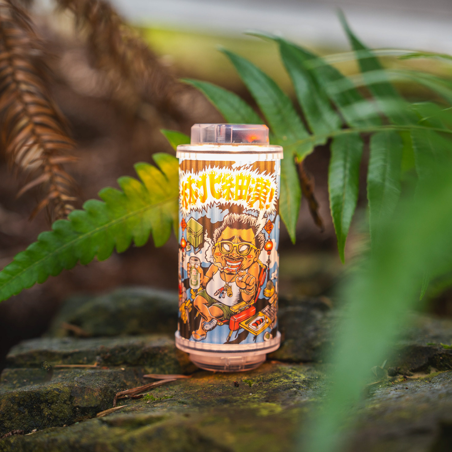 CampingBar X 38explore X 荒唐大叔 聯名38燈/林北細漢（含電池）